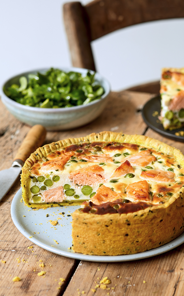 Quiche au saumon